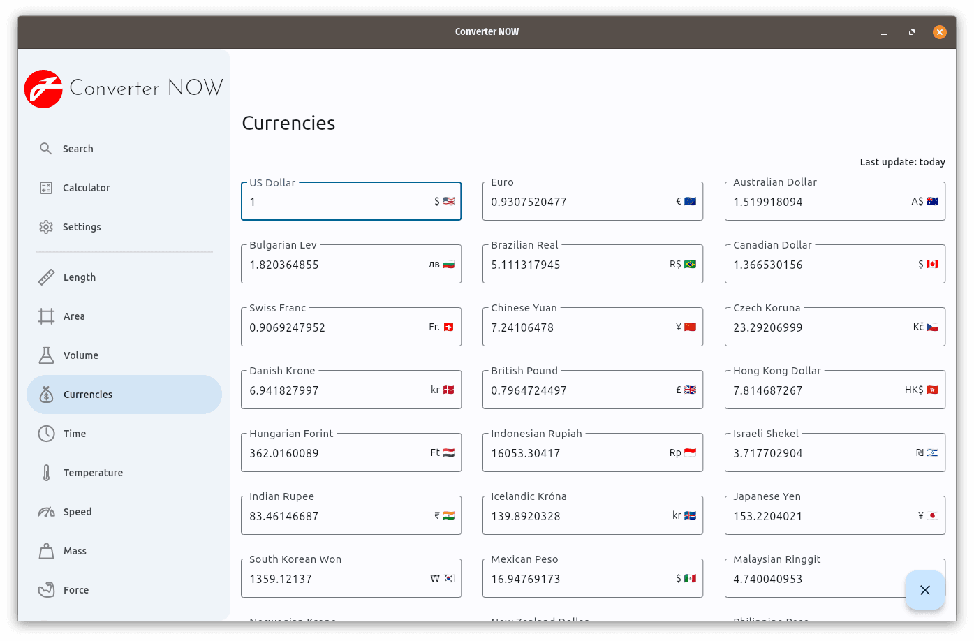 ConverterNOW: Open-Source Flutter Unit Converte