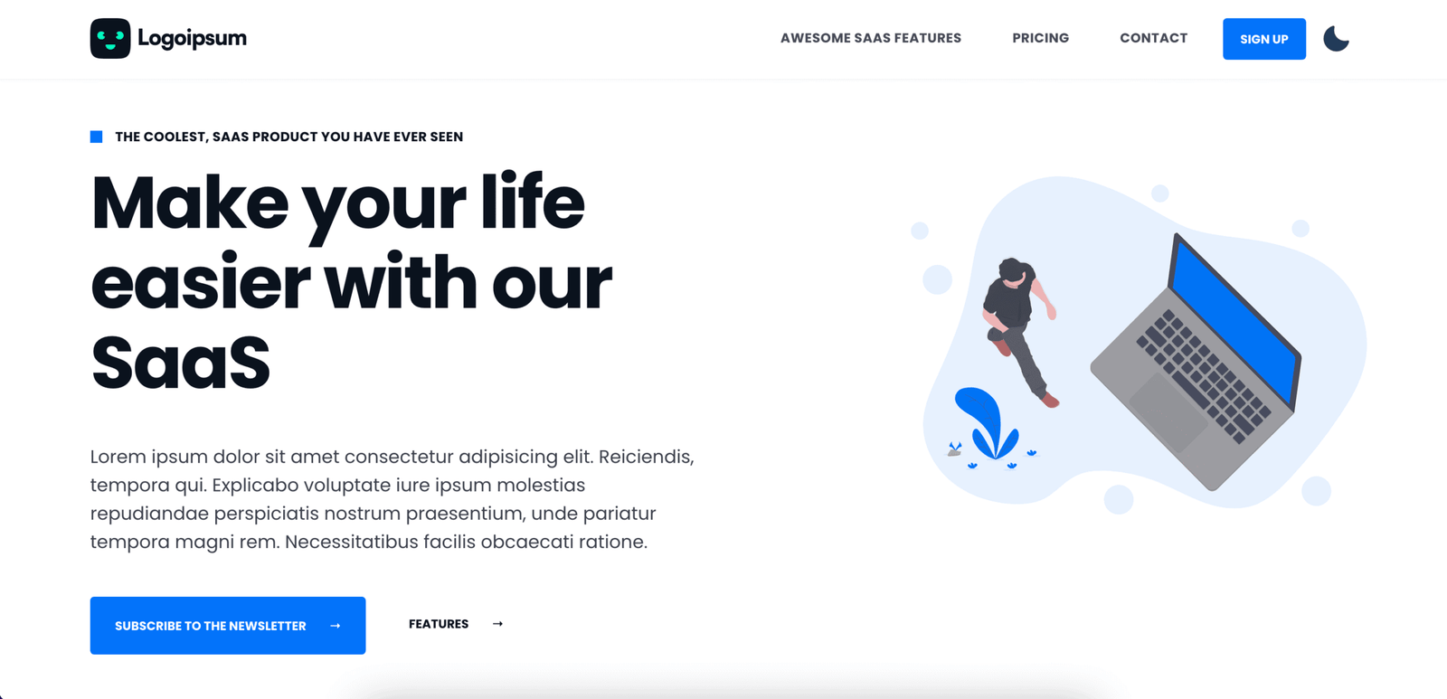 Free Next.js SaaS Starter Template for Web Apps