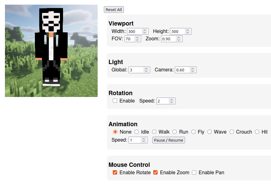 SkinView3D Minecraft Viewer Source Code for Android