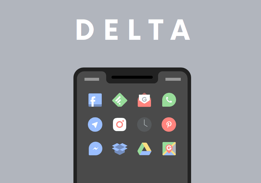 Delta icon pack source code