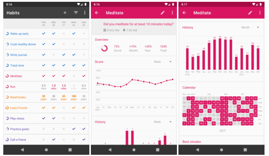 Loop Habit Tracker: Open-Source Habit App for Android
