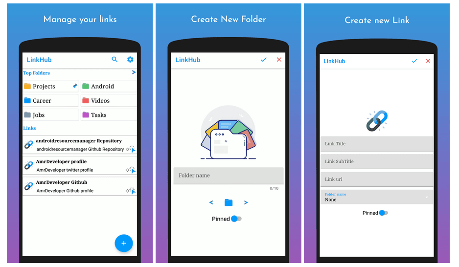 LinkHub: Open-Source Link Manager for Android