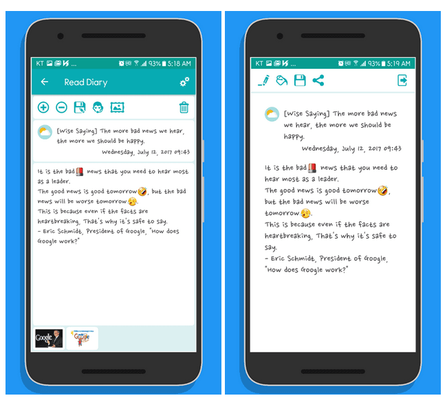 Easy Diary: Open-Source Android Diary App