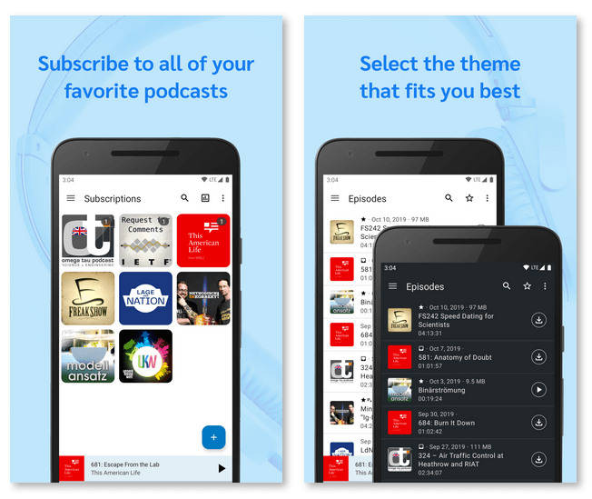 AntennaPod: Free Open-Source Podcast App for Android