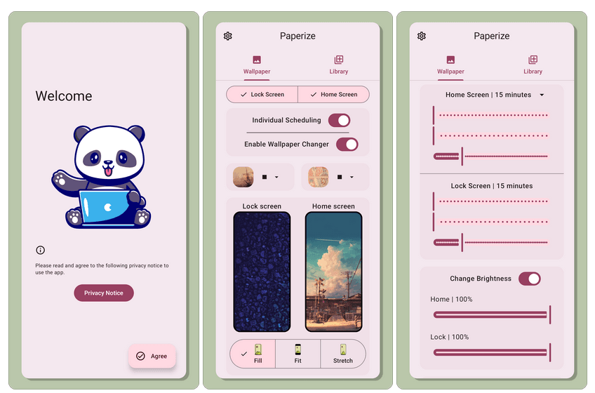 Paperize: Offline Dynamic Wallpaper App for Android