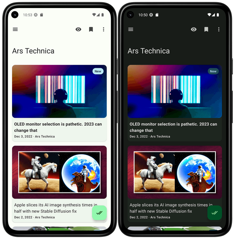 Feeder: Open Source RSS Reader for Android