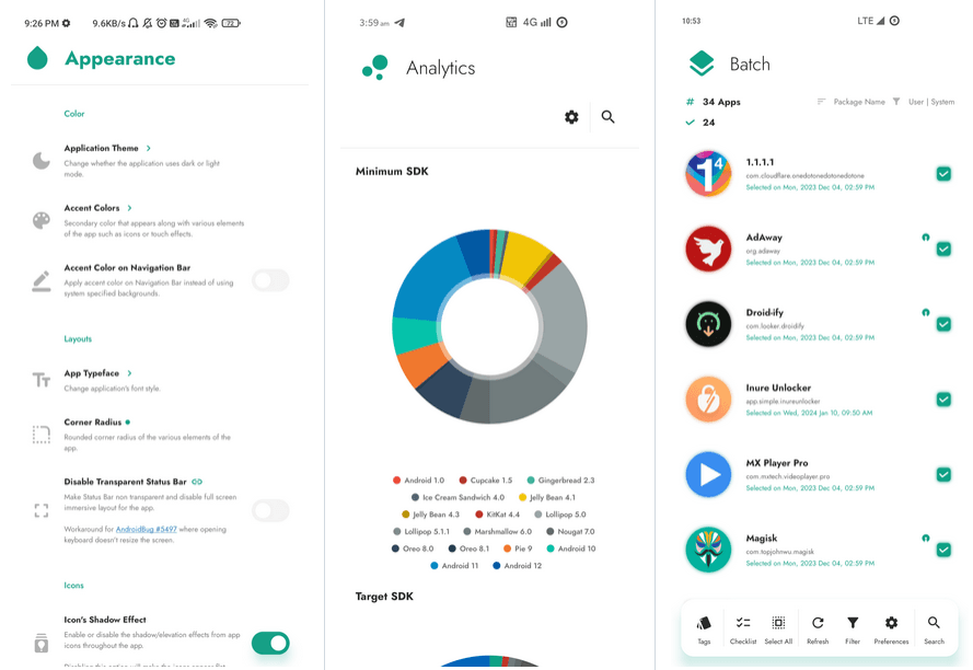 Inure: Advanced Android App Manager Source Code