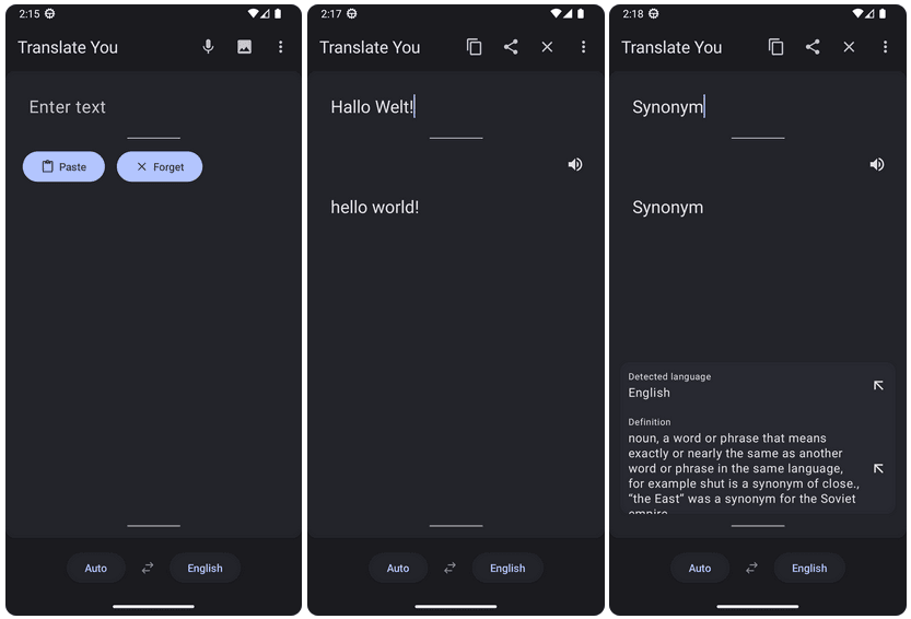 TranslateYou: Open-Source Android Translator App