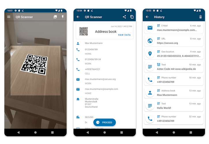 Privacy Friendly QR Scanner: Open-Source Android App