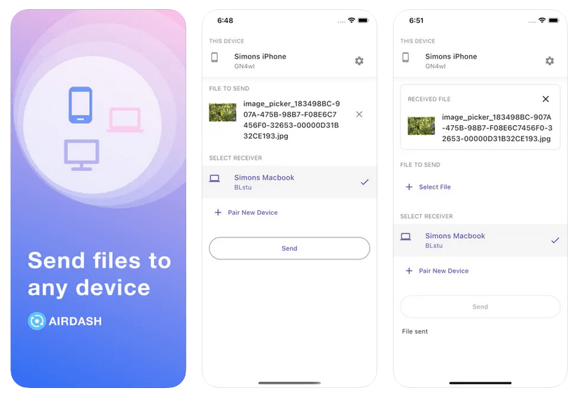 AirDash: Secure Cross-Platform File Sharing App