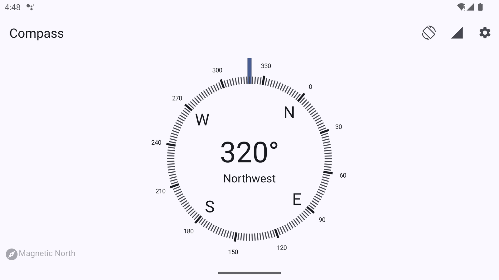 Open-Source Android Compass App with Source Code