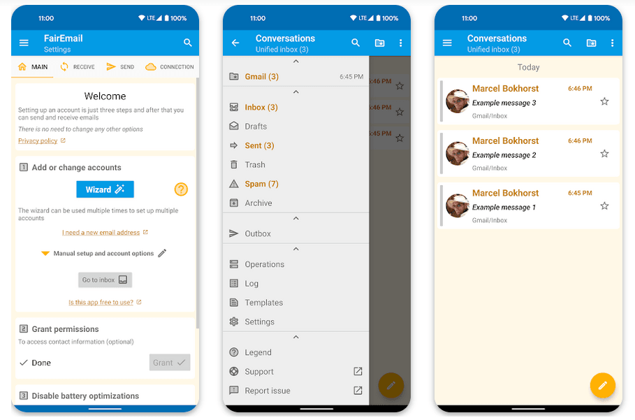 FairEmail: Open Source Android Email Client