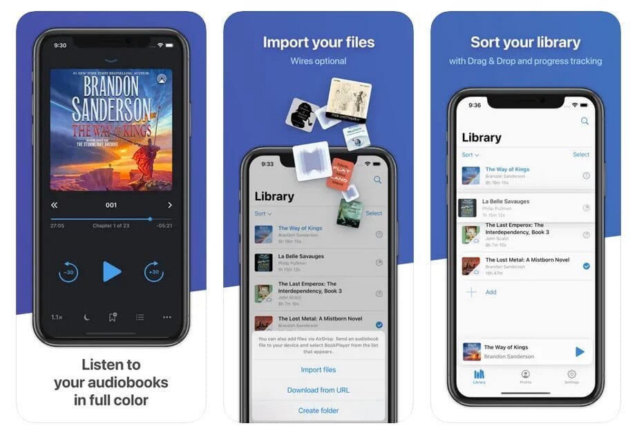 Effortless Open‑Source Audiobook Player for iOS