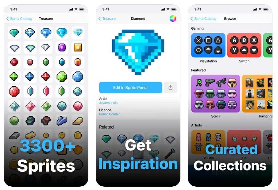 Sprite‑Catalog – Free iOS Swift Pixel Art Sprite Library