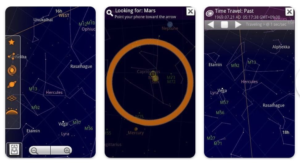 Sky Map Stardroid Android Source Code Overview