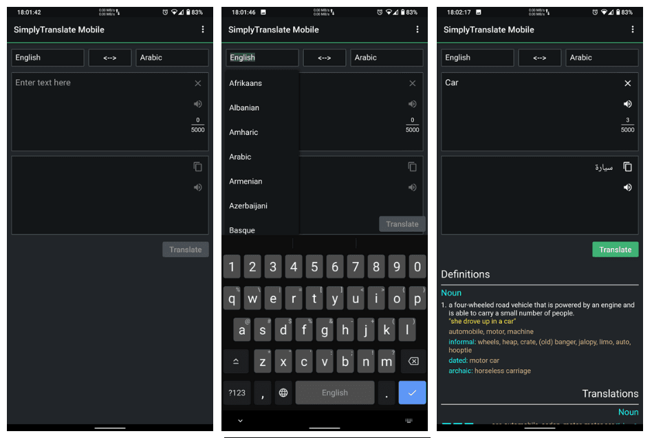 Privacy‑First Flutter Google Translate App