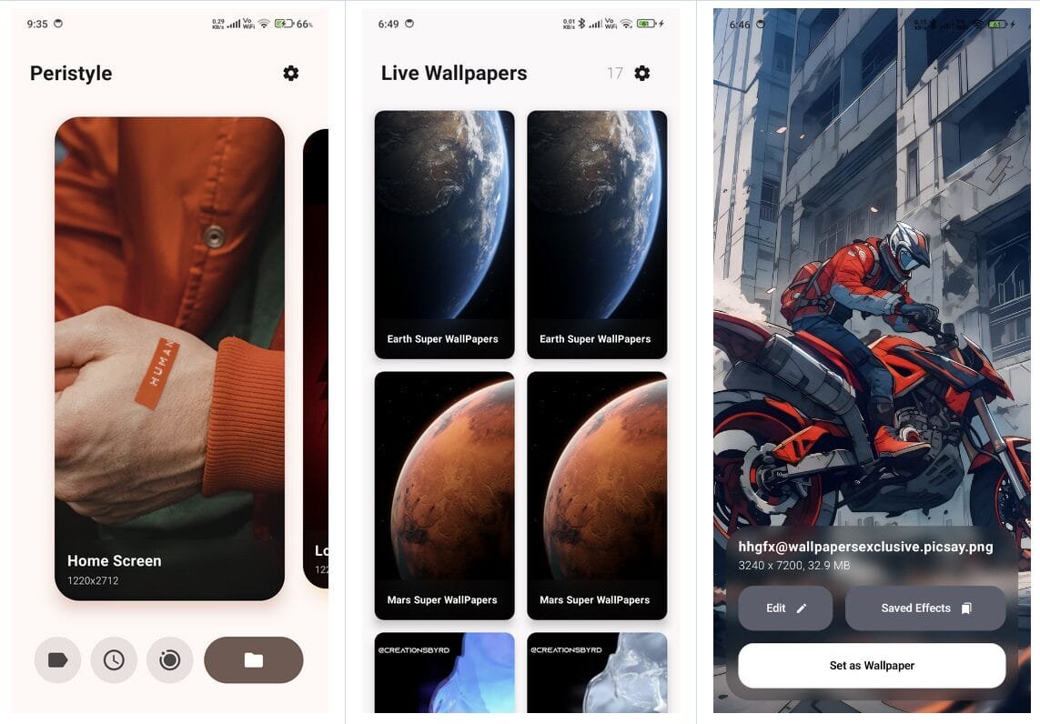 Effortless Android Wallpaper Manager App – Peristyle