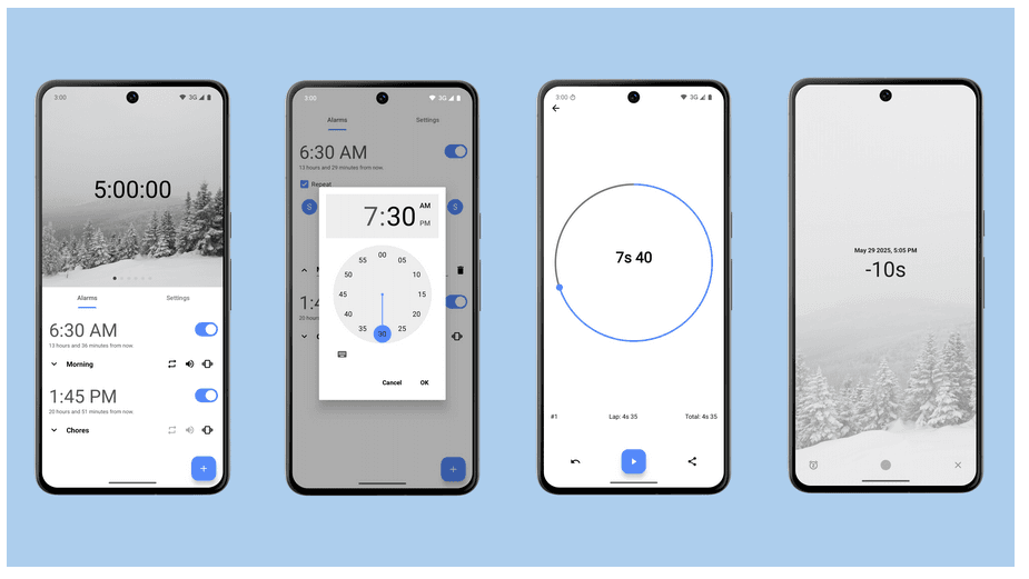 Chronos: Simple Android Alarm Clock in Kotlin