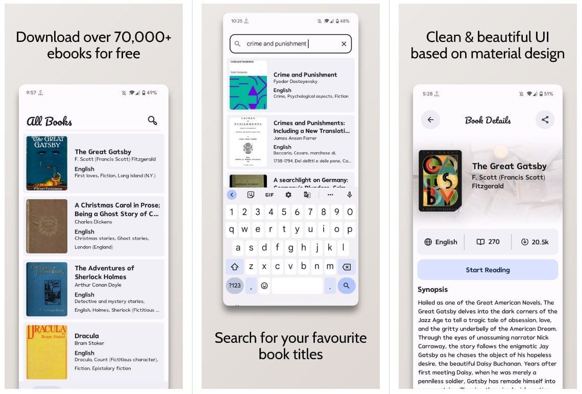Myne: FOSS Android eBook Reader with Jetpack Compose