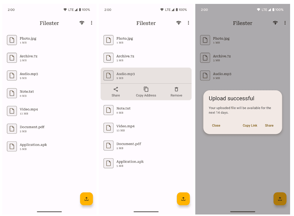 Filester – Secure Android Cloud Storage Source Code